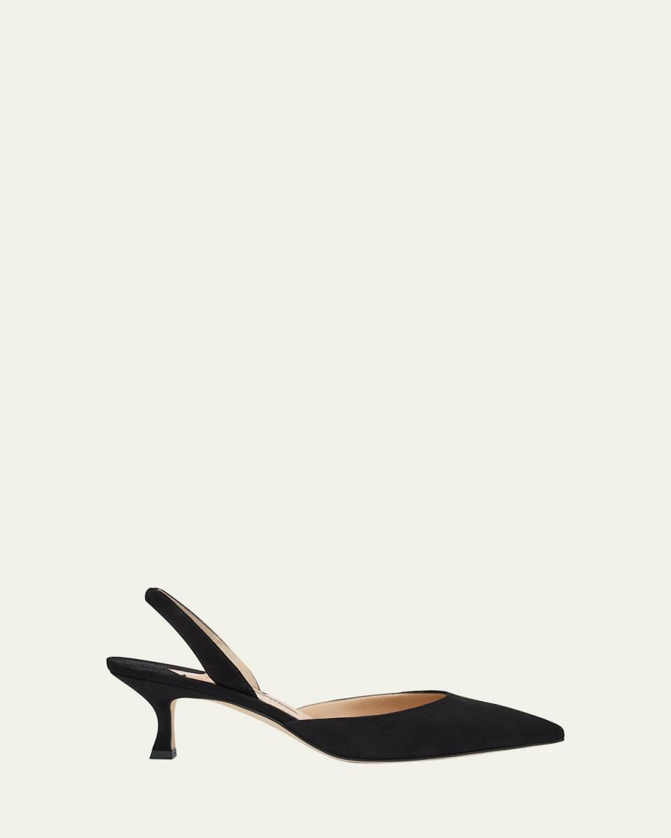 Carolyne Kitten-Heel Halter Pumps